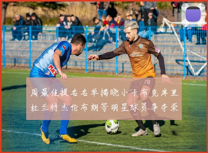周最佳提名名单揭晓小卡布克库里杜兰特杰伦布朗等明星球员争夺荣誉