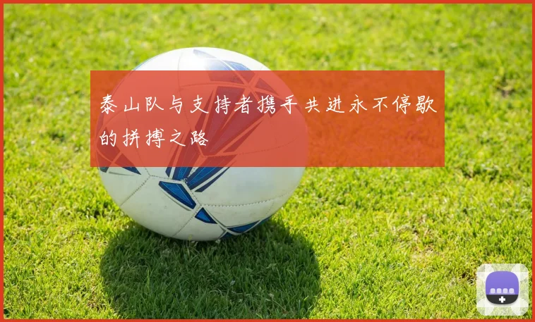 泰山队与支持者携手共进永不停歇的拼搏之路